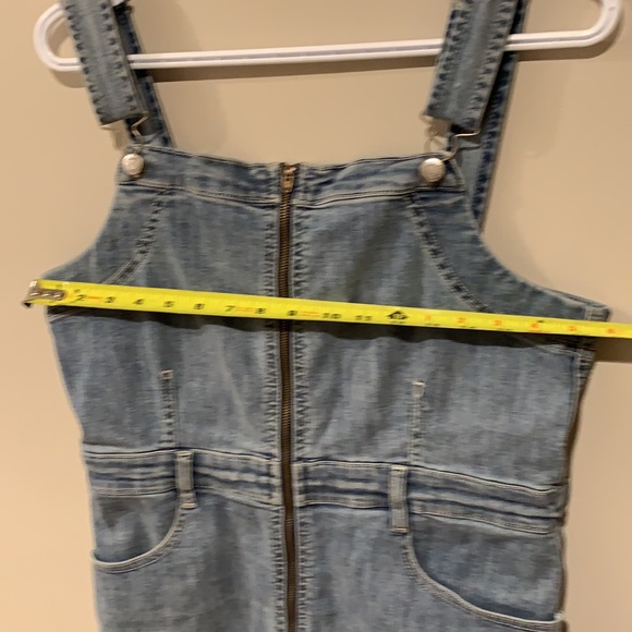 American Eagle Blue Stretch Denim Dress - Women’s Size 12 - Picture 8 of 10